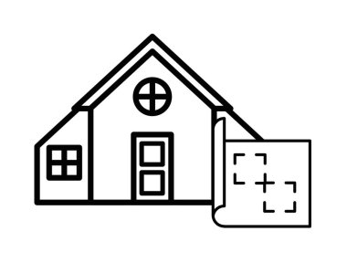 kağıt harita ve pin konumu ile ön cephe