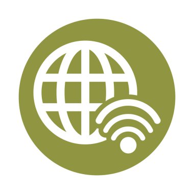 Wi-Fi sinyalli küre tarayıcı küresi