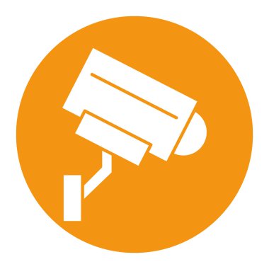 Kamera görüntüsü izole edilmiş simge