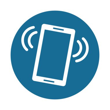 akıllı telefon aygıtı teknolojisi izole edilmiş simge