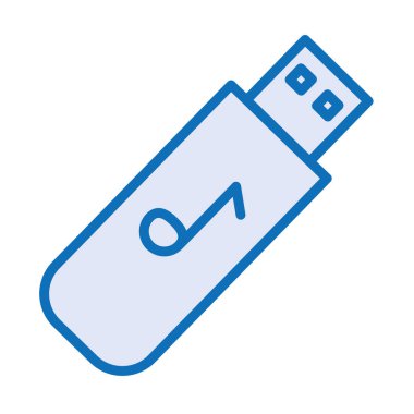Müzik notası sesli usb belleği