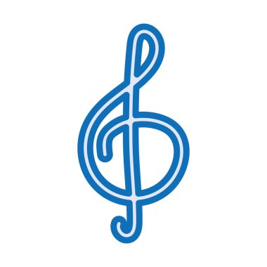 müzik Not Ses izole simgesi