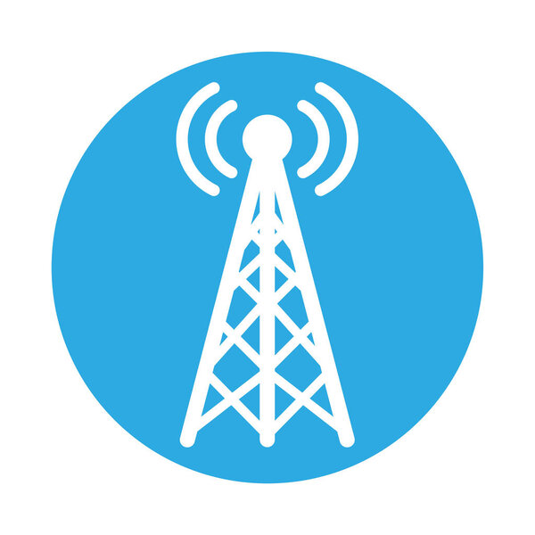 антенна с Wi-Fi-сигналом
