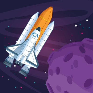 Uzay aracı Ay evreni yıldız uzay keşfi