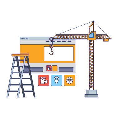 bakım destek teknolojisi web karikatür