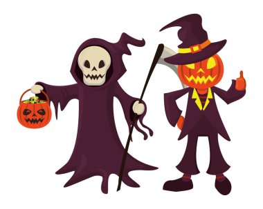 Karakter kostümlü kişiler