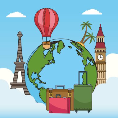 Gezegen ile dünyayı dolaşmak