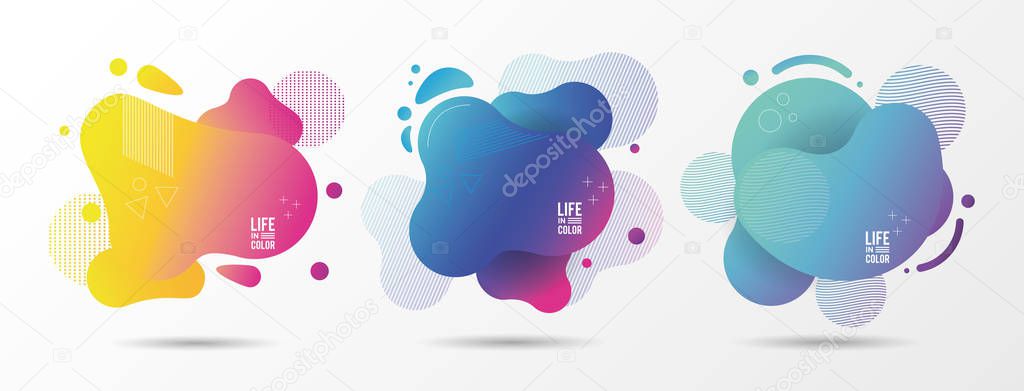 bundle of waves colors abstract background