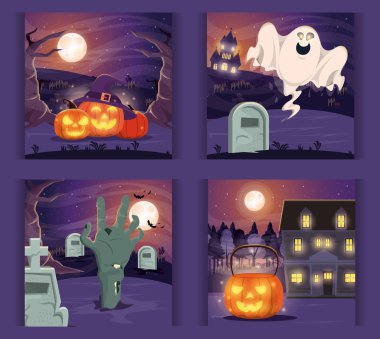 cadılar bayramı karanlık sahneleri demeti