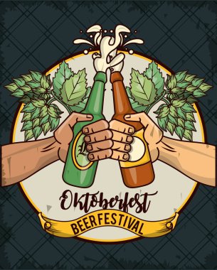 Oktoberfest Kutlaması, Bira Festivali poster tasarımı