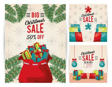 happy merry christmas sale bundle of cards