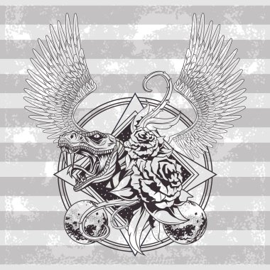 Dövme eski okul çizim