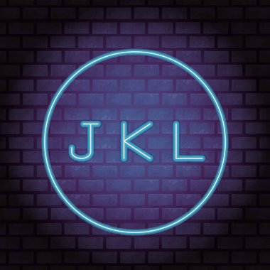 harfler font neon