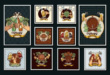 Oktoberfest Kutlaması, Bira Festivali afişi