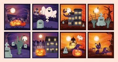 cadılar bayramı karanlık sahneleri demeti