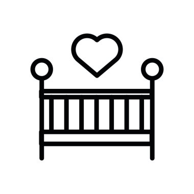 Bebek beşiğinde Sevgililer Günü 'nüz kutlu olsun.