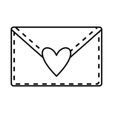 Mutlu sevgililer günü zarfları.