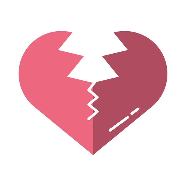 Glücklicher Valentinstag Herzstillstand — Stockvektor