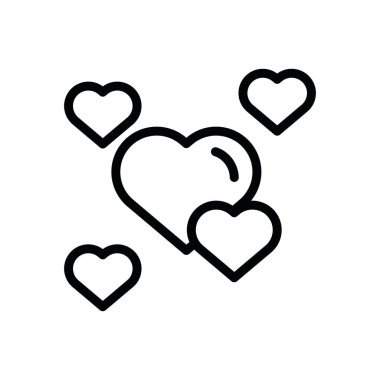 Mutlu Sevgililer Günü Kalpleri simgeleri