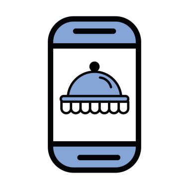 akıllı telefondaki servis tabağı