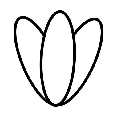 Güzel çiçek bitkisi izole edilmiş simgesi