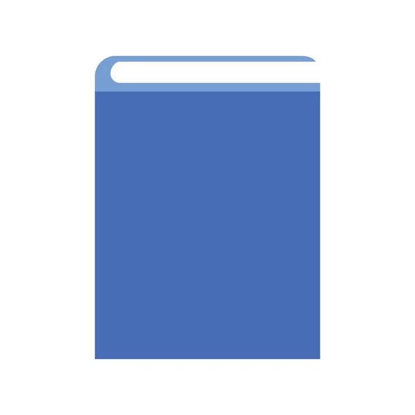 Icono del libro sobre fondo blanco — Vector de stock