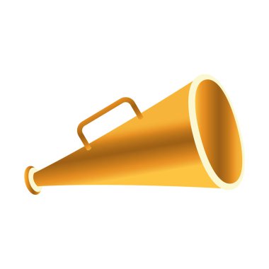 Altın yönetmenler megafon simgesi