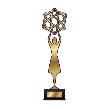 film ödülü simgesi, düz tasarım