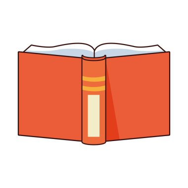 turuncu açılır kitap simgesi