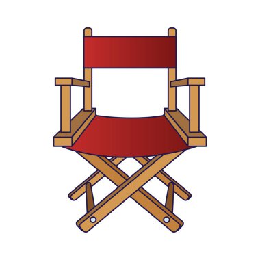 Yönetmen izole edilmiş simgesi başkanı