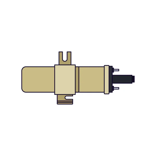 Auto bougie pictogram, kleurrijk ontwerp — Stockvector