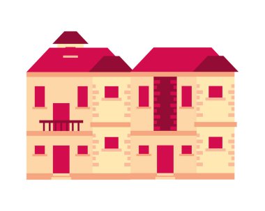 ev binası ön cephe simgesi