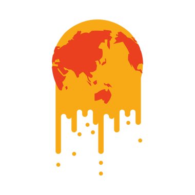 world planet melting global warming