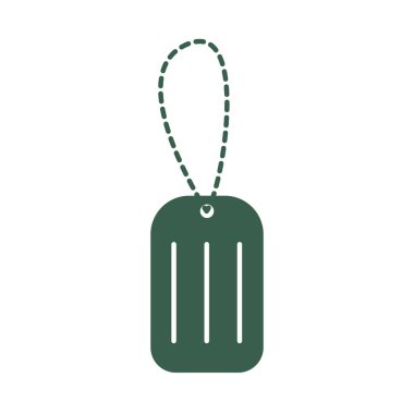 Askeri güç madalyası izole edilmiş simge