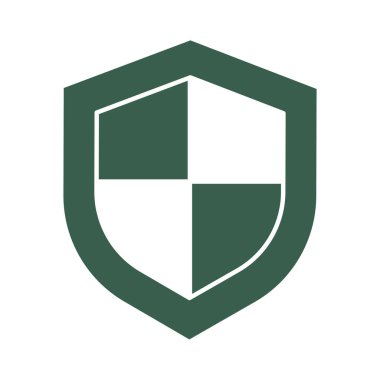 shield military force isolated icon