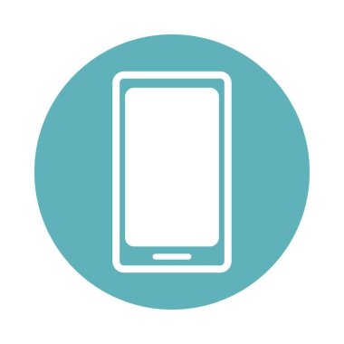akıllı telefon aygıtı teknolojisi izole edilmiş simge