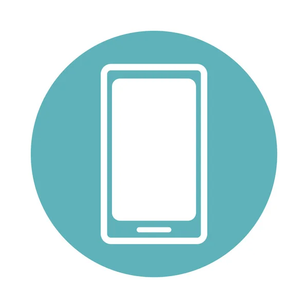 Ikona urządzenia smartfona — Wektor stockowy