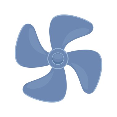 Pervane simgesi resmi, renkli tasarım