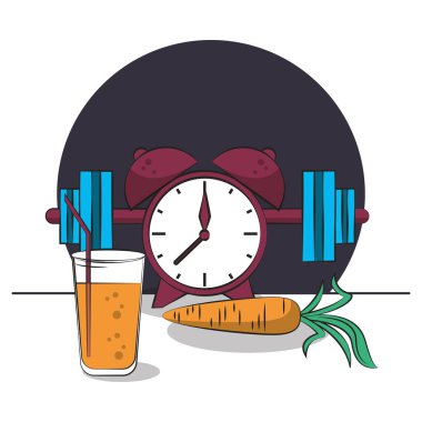 sağlıklı yaşam biçimi simgeleri