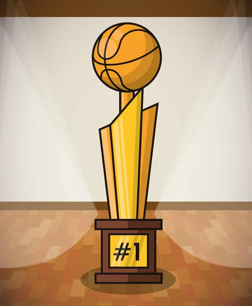 Basketbalové sportovní vybavení izolované ikony — Stockový vektor