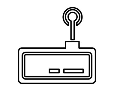 Kablosuz bağlantı sinyali olan yol
