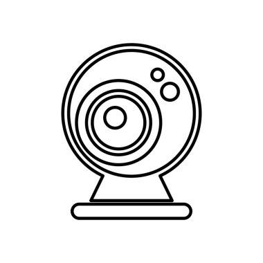 webcamera aygıtı donanımı izole edilmiş simge