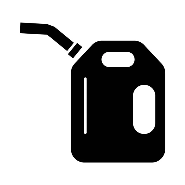 Gallon olaj tartály izolált ikon — Stock Vector