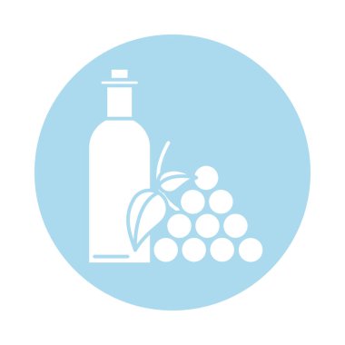 Şarap şişesi, üzümlü içecek.