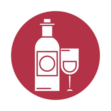 Şarap şişesi bardakla iç.