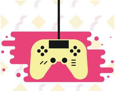 Video oyunu kontrol simgesi izole edildi