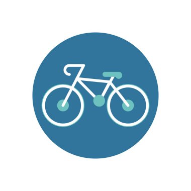 bicycle transport vehicle isolated icon