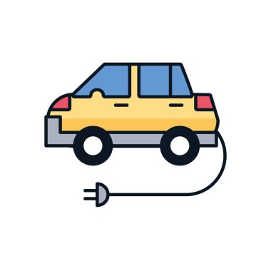 ecology car with connector cable