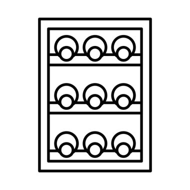 Şarap şişeleri kutuda içilir.