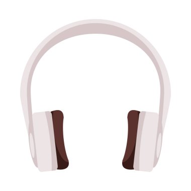 kulaklıklar ses aygıtı izole edilmiş simgesi
